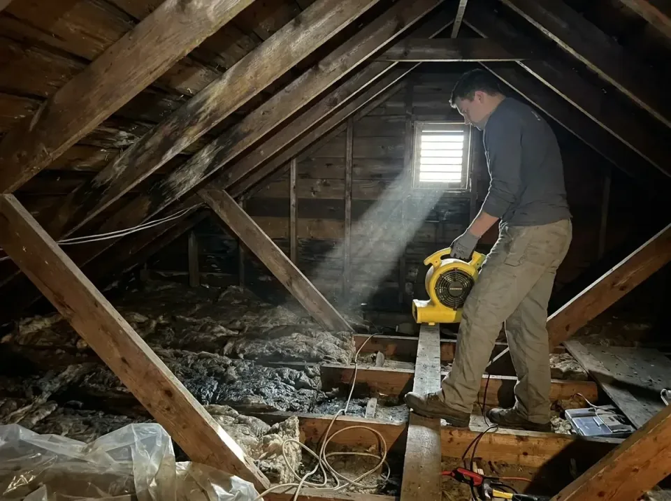 attic-water-damage-drying-proc-007 — frequently asked questions, Emergency Water Extraction & 24/7 Flood Response in Unalask…